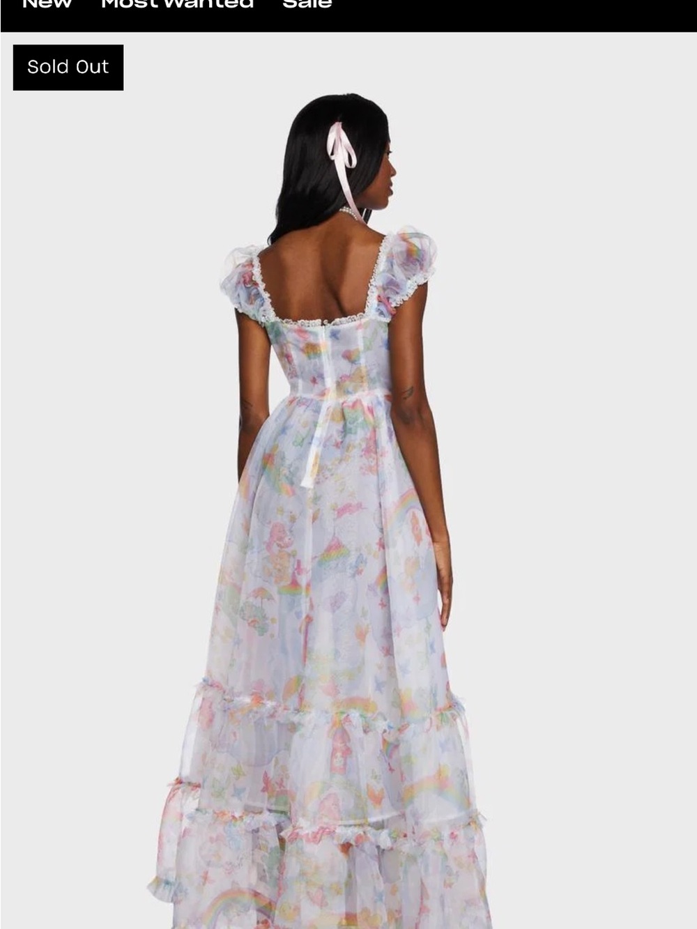 Dolls kill x Carebears Dress - Picture 6 of 6
